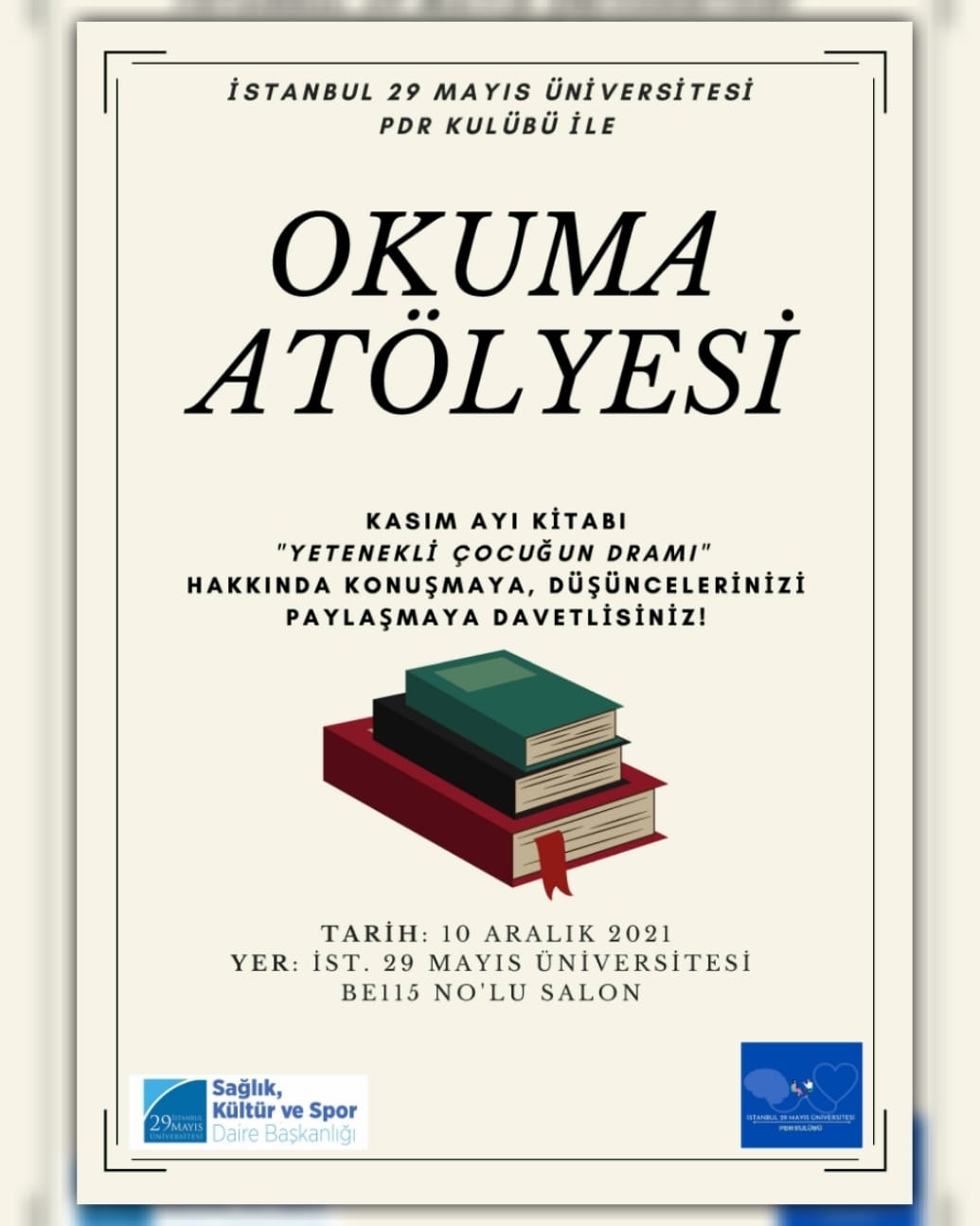 Yetenekli Çocuğun Dramı - Okuma Atölyesi