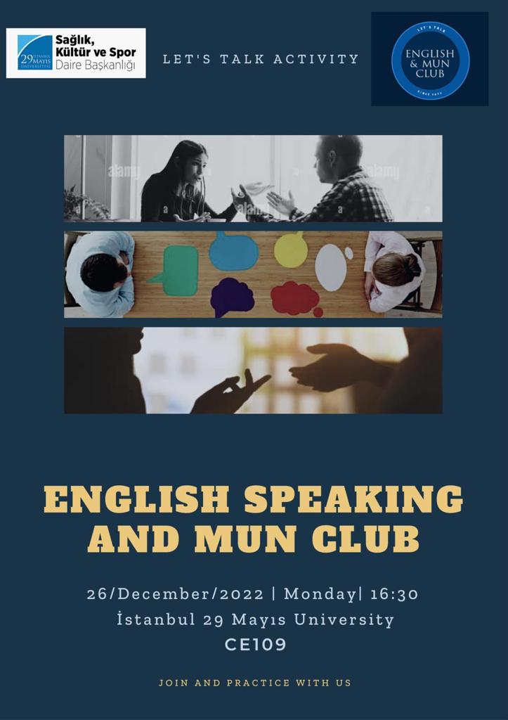 English Speaking and Mun Club