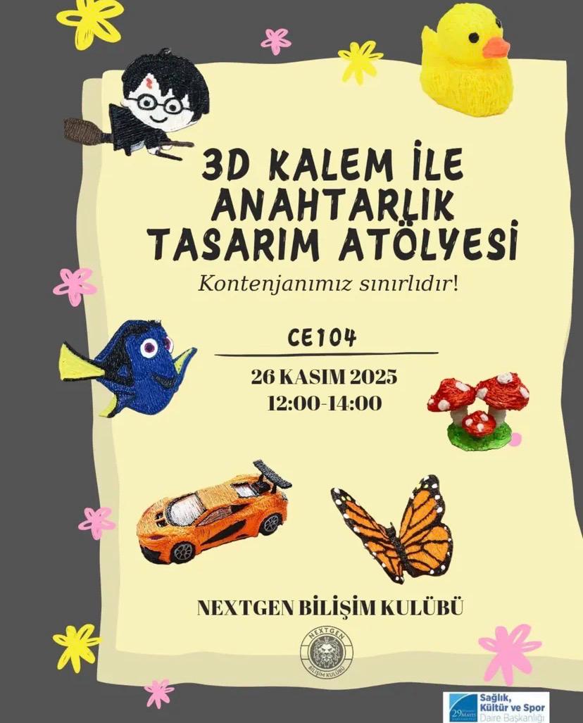 3D Kalemle Kendi Anahtarımı Yapıyorum