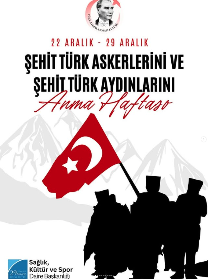 Şehit Türk Haftası Sergisi