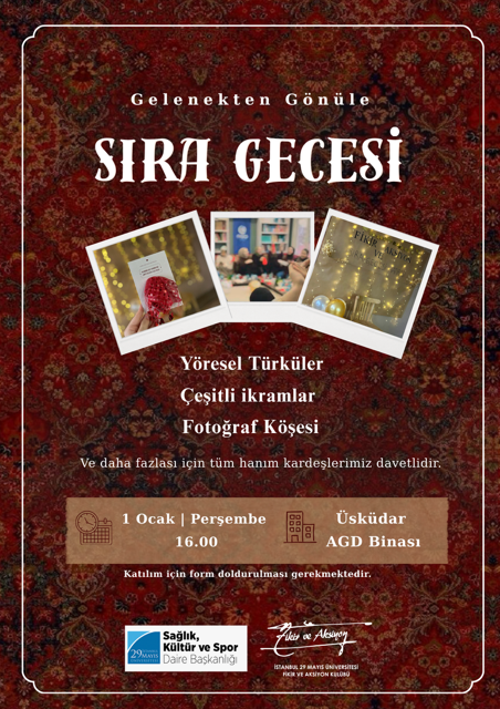 Sıra Gecesi - Anadolu Kültüründe Meclis Geleneği