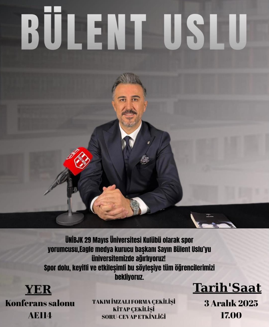 Bülent Uslu ile Konferans