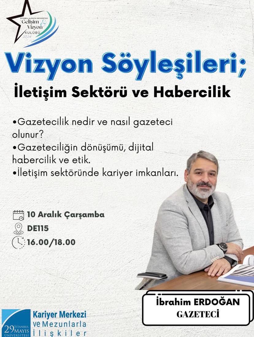 Vizyon Söyleşileri: İletişim Sektörü ve Habercilik