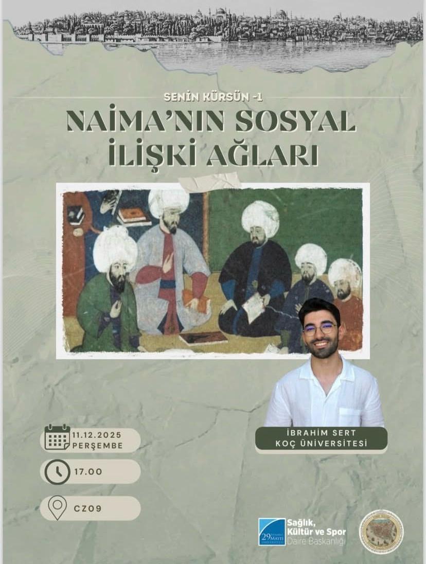 Senin Kürsün -1 -Naima'nın Sosyal İlişki Ağları