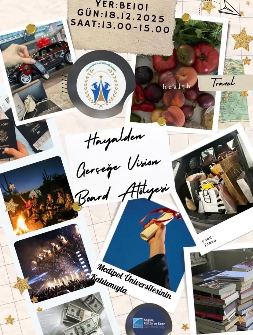Hayalden Gerçeğe: Vision Board Atölyesi