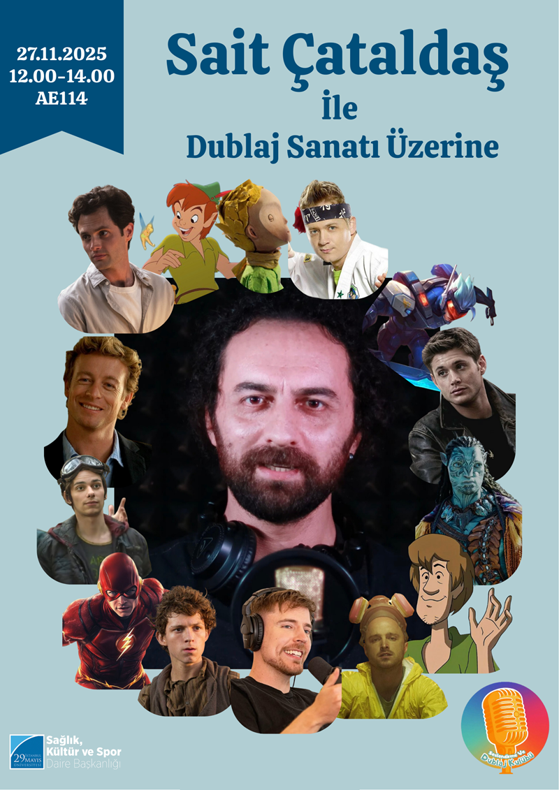Karakterin Sesi Sait Çataldaş ile Seslendirme Sanatı Üzerine