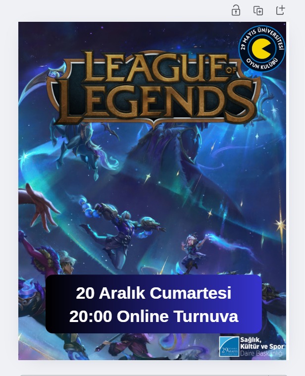 Düzenli Online Etkinlik