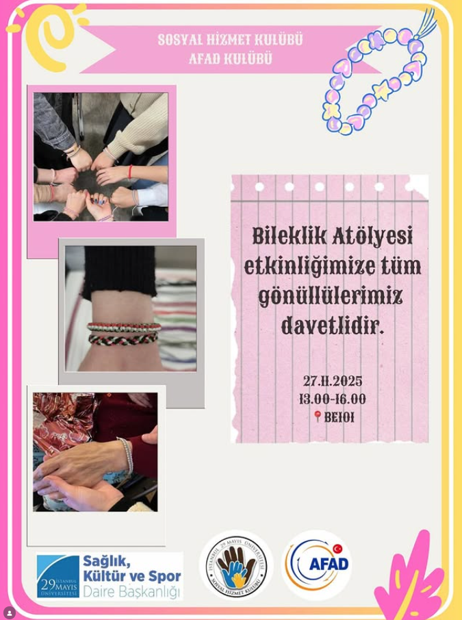 Bileklik Yapımı Atölyesi