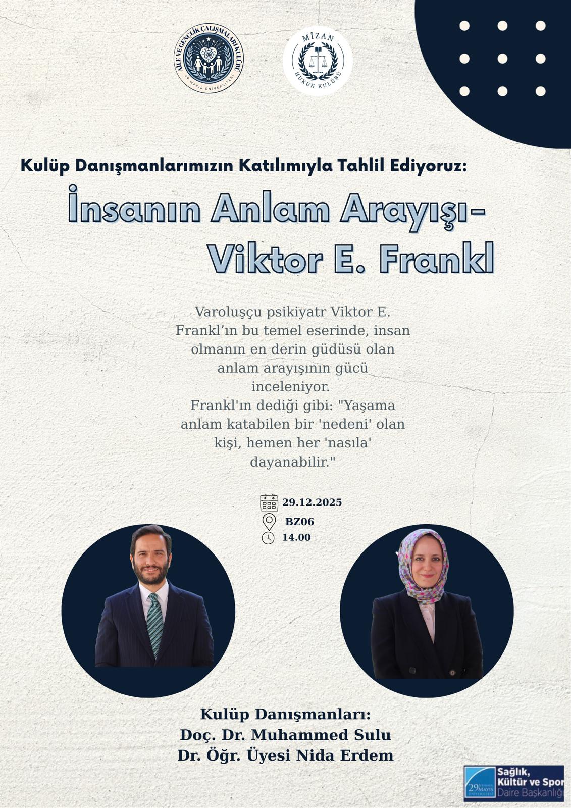 "İnsanın Anlam Arayışı" kitabı Üzerine Tahlil