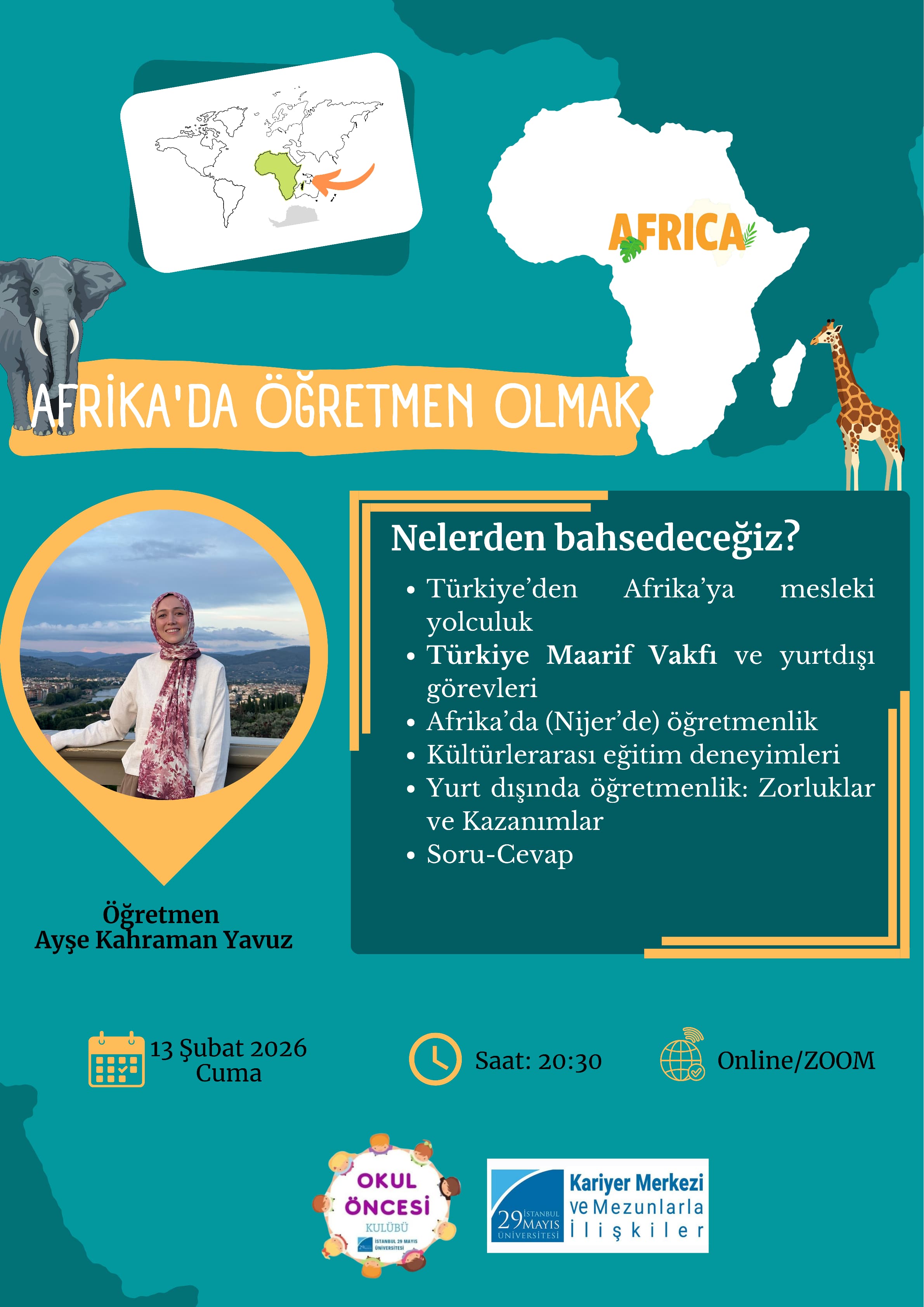 Afrika'da Öğretmen Olmak
